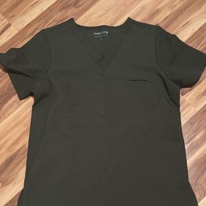 Women's Olive Green scrub set